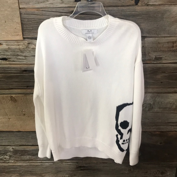 Magaschoni Sweaters - Women’s pull over Skull sweater ☠️ NWT